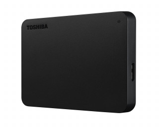 Toshiba Canvio Basics (2018) 500GB Matt Fekete [2.5"/USB3.0] PC