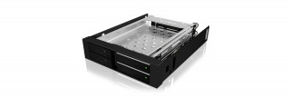 HDD-RACK Raidsonic Icy Box 2 x 2.5" Mobil Rack SATA3 - Fekete PC