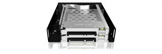 HDD-RACK Raidsonic Icy Box 2 x 2.5" Mobil Rack SATA3 - Fekete PC