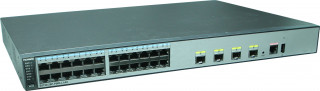 Huawei S5720-28P-PWR-LI-AC 24port GbE LAN PoE+ (370W) L3 menedzselhető switch PC