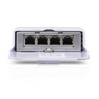 Ubiquiti N-SW 4x GbE LAN PoE port kültéri NanoSwitch PC