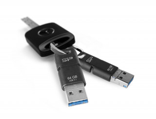 Silicon Power Mobile C50 OTG 64GB [USB3.0] - Fekete PC