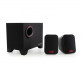 Ewent EW3505 Stereo Speakers 2.1 with Subwoofer Black thumbnail