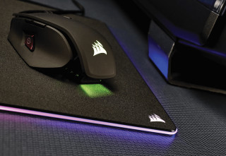 Corsair Gaming MM800 RGB Polaris FEKETE [ Led testreszabható világítás max. 15 zónás, 350 x 260 mm, 1,8m kábel PC