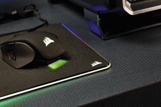 Corsair Gaming MM800 RGB Polaris FEKETE [ Led testreszabható világítás max. 15 zónás, 350 x 260 mm, 1,8m kábel PC