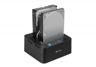 HDD-DOCK Sharkoon QuickPort Duo V2 (USB3.0) PC