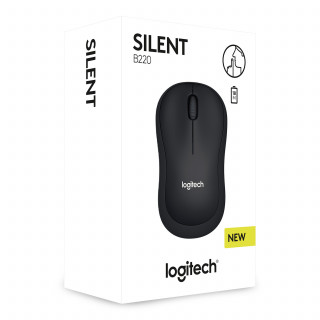 Logitech B220 Silent [Vez.nélküli] - Fekete PC