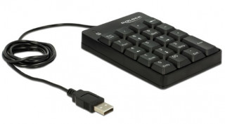 Delock USB Key Pad 19 keys black PC