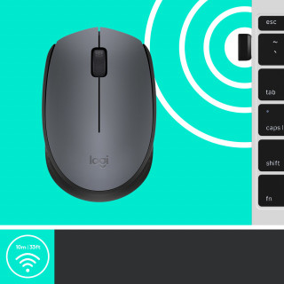 MOUSEW Logitech M170 Optical [Vez.nélküli] - Szürke PC