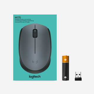 MOUSEW Logitech M170 Optical [Vez.nélküli] - Szürke PC