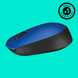 MOUSEW Logitech M171 Optical [Vez.nélküli] - Kék PC