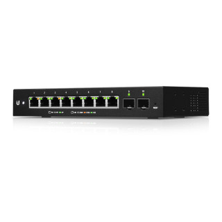 Ubiquiti ES-10XP EdgeSwitch XP 8x Gigabit RJ45 with 24V/48V Passive PoE PC