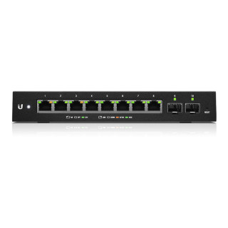 Ubiquiti ES-10XP EdgeSwitch XP 8x Gigabit RJ45 with 24V/48V Passive PoE PC