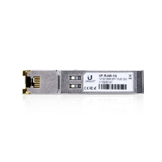 Ubiquiti UF-RJ45-1G 1 GbE RJ45/SFP Copper Transceiver Module - single pack PC