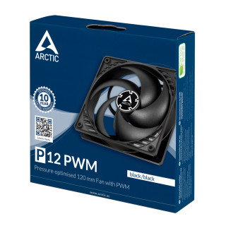 Arctic P12 PWM 120mm - Fekete PC