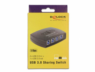 DeLock USB 3.0 Sharing Switch 4 – 1 PC