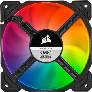 Corsair iCUE SP120 RGB PRO Performance 12cm - Fekete (3-Pack) LED Control PC