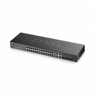 ZyXEL GS1920-24v2 28port GbE LAN L2 menedzselhető switch PC