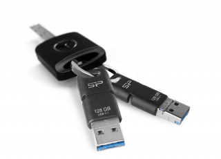 Silicon Power Mobile C50 OTG 128GB [USB3.0] - Fekete PC