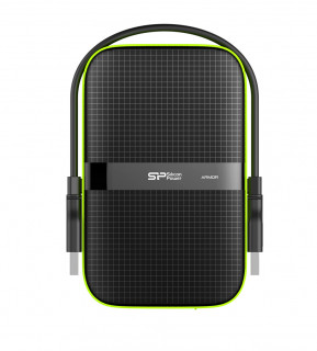 Silicon Power Armor A60 1TB Fekete [2.5"/USB3.0] PC