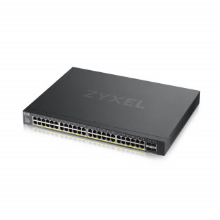 ZyXEL XGS1930-52HP 48port GbE LAN PoE (375W) 4port 10GbE SFP+ L2+ menedzselhető switch PC