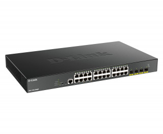 D-Link Switch - DGS-1250-28XMP - 24xGbitLAN, 4SFP+, Fan, Console Port, L3 Lite, Rackmountable, 370W PoE,... PC