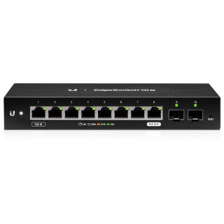 Ubiquiti ES-10X EdgeSwitch XP 8x Gigabit RJ45 with 1x 24V/48V Passive PoE PC