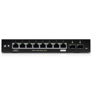 Ubiquiti ES-10X EdgeSwitch XP 8x Gigabit RJ45 with 1x 24V/48V Passive PoE PC