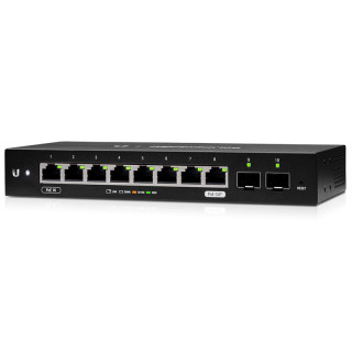 Ubiquiti ES-10X EdgeSwitch XP 8x Gigabit RJ45 with 1x 24V/48V Passive PoE PC