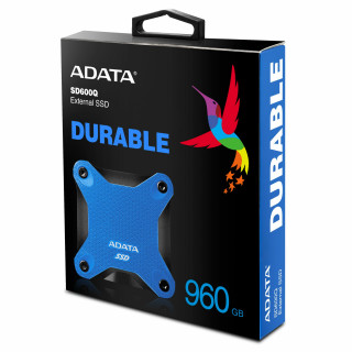 ADATA SD600Q 240GB USB3.1 kék külső SSD PC