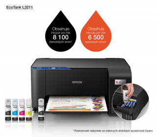 PRNT Epson L3211 Tintasugaras A4 5760 x 1440 DPI PC