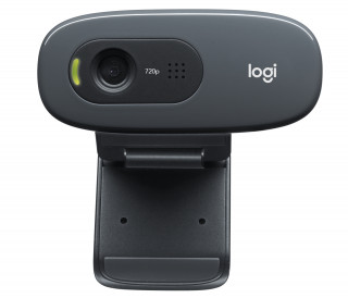 Logitech C270 HD WEBCAM webkamera 1,2 MP 1280 x 960 pixelek USB Fekete PC