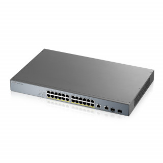 ZyXEL GS1350-26HP 24-port GbE Smart Managed PoE Switch with GbE Uplink PC