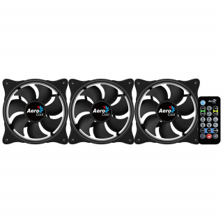 AeroCool Eclipse 12 Pro ARGB 120mm [3-Pack, Remote control] PC