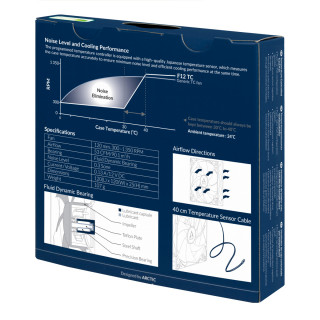 Arctic F12 120mm TC - Fekete PC