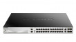 D-Link xStack 24X1000BASE-T, 2X10GBASE-T, 4XSFP+ Layer 3 Stackable  PoE (370W) thumbnail