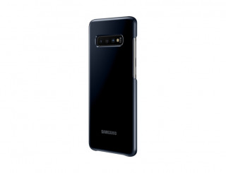 Samsung EF-KG975CBEG Galaxy S10+ fekete LED cover hátlap Mobil