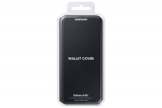 Cellect Samsung Galaxy A30s fekete/wallet cover flip tok Mobil