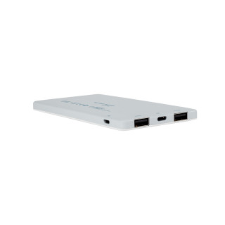 Canyon CNS-TPBP5W Slim LiPo 5000mAh powerbank fehér (2xUSB) (Lightning/USB bemenet) Mobil