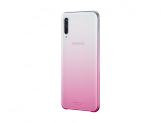 Samsung A505 Galaxy A50 Gradation Cover, gyári színátmenetes tok, rózsaszín, EF-AA505CP Mobil