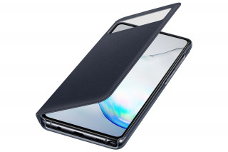 Samsung N770 Galaxy Note 10 Lite Wallet Cover, gyári flip tok, fekete, EF-EN770PB Mobil