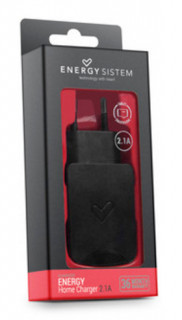 Energy Sistem EN 422661 Home Charger 2.1A High Power fekete univerzális USB töltő Mobil