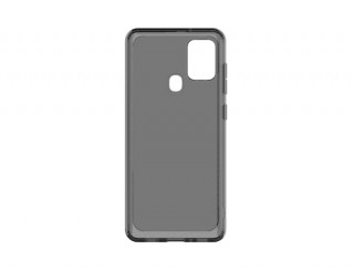 Samsung A217 Galaxy A21S Back Cover, gyári hátlap tok, fekete Mobil