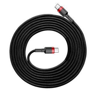 Baseus Cafule USB Type-C - USB Type-C QC3.0 cable 1m Black/Red Mobil