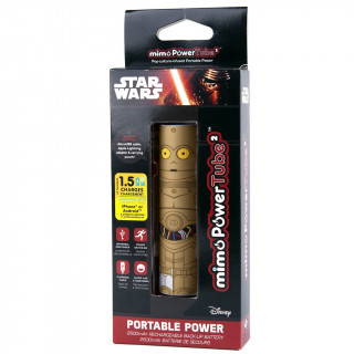 Star Wars MimoPowerTube2 C3-PO Powerbank 2600mAh   Mobil