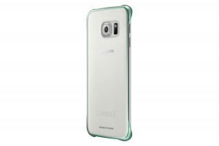 Samsung EF QG925BGE Clear Green Tok S6 Edge Mobil