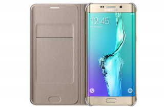 Samsung EF WG928PFE Gold Flip Tok S6 EdgePlus Mobil