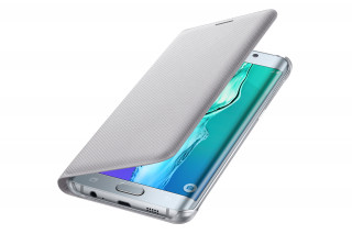 Samsung EF WG928PSE Silver Flip Tok S6 EdgePlus Mobil