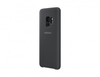 Samsung Galaxy S9 szilikon védőtok, Fekete Mobil