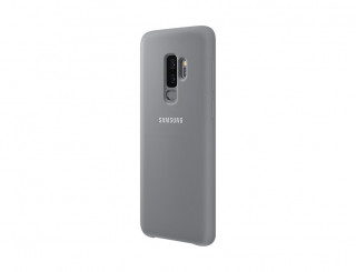 Samsung Galaxy S9+ szilikon védőtok, Szürke Mobil